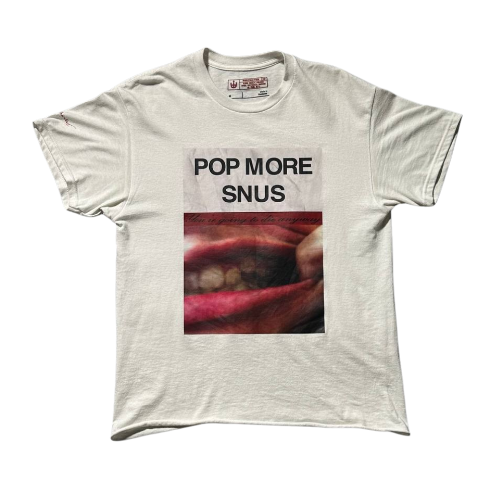 T-SHIRT "POP MORE SNUS"